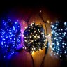 Светодиодная гирлянда нить с эффектом мерцания (Flash диоды) 40 метров